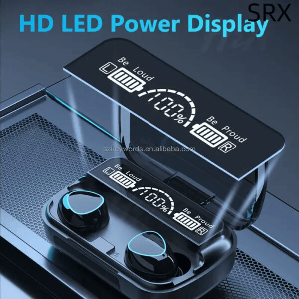 M10 Damix V 5.3 Bluetooth Wireless Earbuds - Image 5