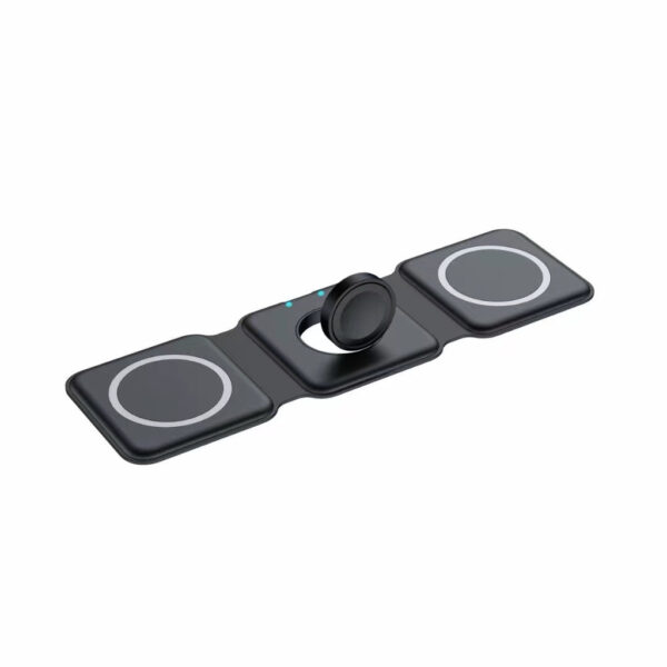 3 in 1 Magnetic Wireless charger Foldable 15W Original Charging Station - Image 4