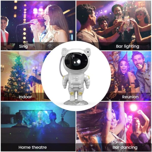 Astronaut Star Projector Night Light | Bring the Galaxy to Your Room - Image 4