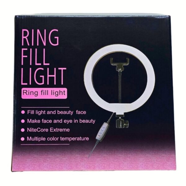 Ring Light 10 Inches with Right Light Stand 7 Ft | Best for Photography & Video - Image 4