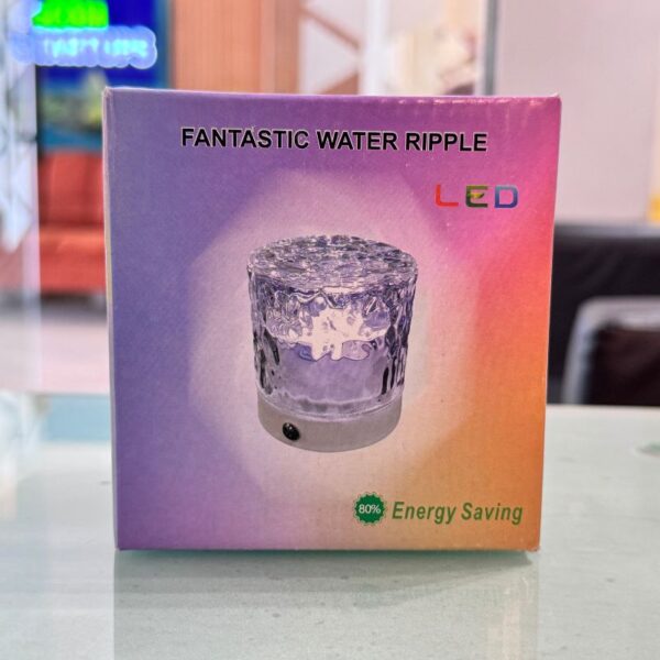 Water Ripple Night USB Lamp | 16-Color Rotating Night Light - Image 3
