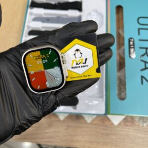 Crown 7 IN 1 SmartWatch | 2.1 Inch Full HD Screen Series 8 Wireless Charging | 7 Straps Waterproof