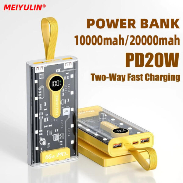 20000mAh 66W Power Bank