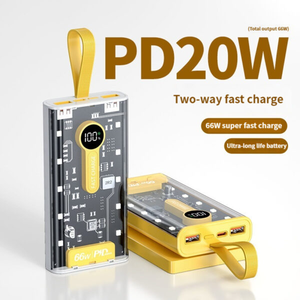 20000mAh 66W Power Bank