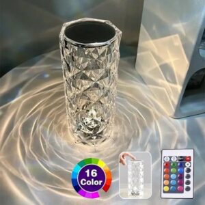 LED Atmosphere Crystal Lamp