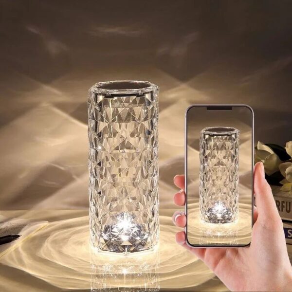 LED Atmosphere Crystal Lamp