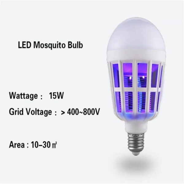 2-in-1 LED Mosquito Killer Bulb