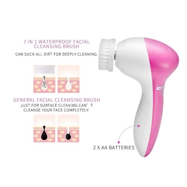 5 in 1 Facial Electric Cleanser