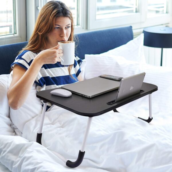 Laptop Table with Foldable Legs