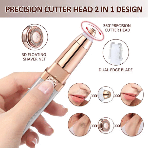 Flawless Facial Hair Remover & Eyebrow Trimmer