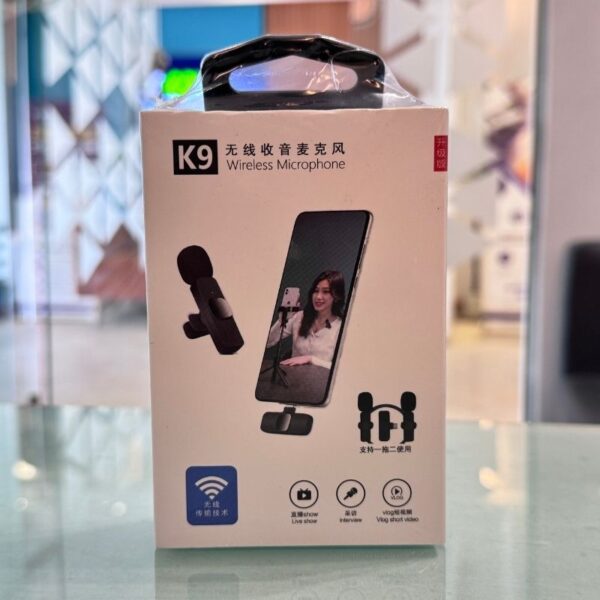 K9 Dual Wireless Lavalier Microphone | Plug & Play USB Type-C & iOS Mic with Auto Sync & Noise Reduction - Image 5