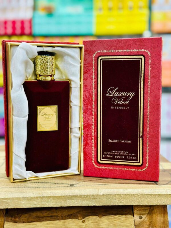 Luxury Velvet Intensely Perfume 100ML | Unisex Maroon Liquid Fragrance | Long-Lasting, Bold & Elegant Scent