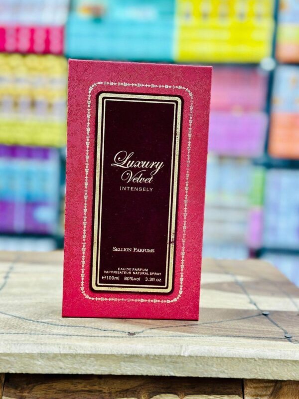 Luxury Velvet Intensely Perfume 100ML | Unisex Maroon Liquid Fragrance | Long-Lasting, Bold & Elegant Scent
