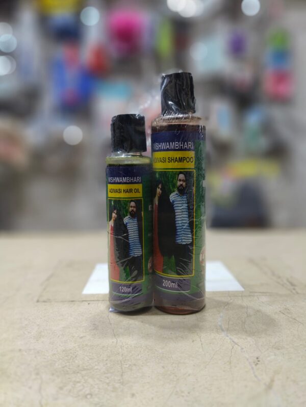 Aadivasi 2-in-1 Hair Oil & Shampoo 120ml