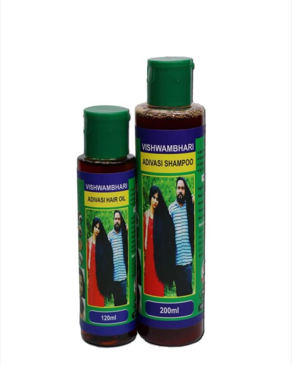Aadivasi 2-in-1 Hair Oil & Shampoo 120ml