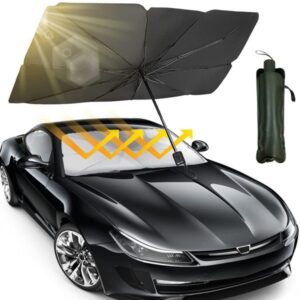 ashsay.com Foldable Car Windshield Umbrella Sunshade