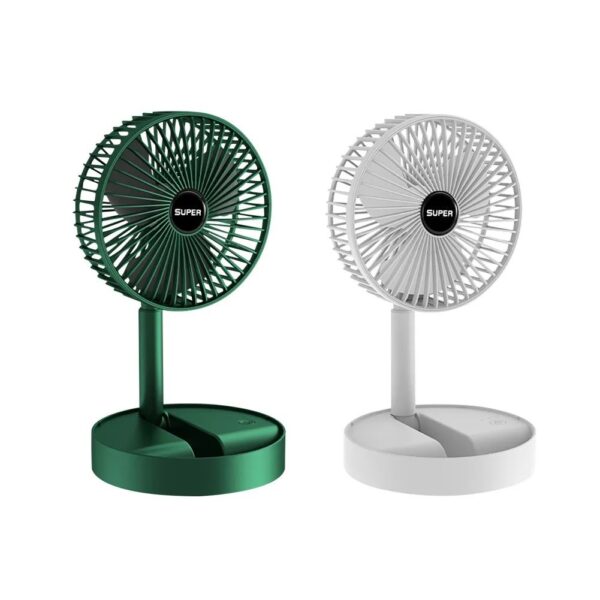 Rechargeable Mini Folding Telescopic Fan