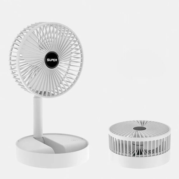 Rechargeable Mini Folding Telescopic Fan