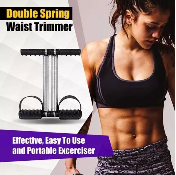 tummy trimmer double spring high quality weight loss bally fat machine for home gym 27115 082