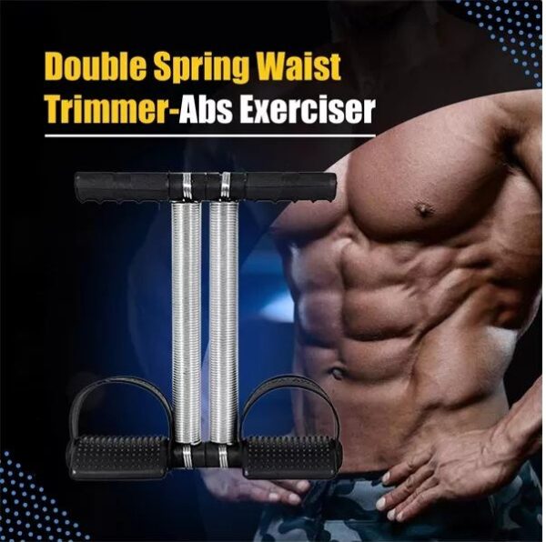 tummy trimmer double spring high quality weight loss bally fat machine for home gym 27115 378