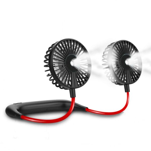 Rechargeable Mist Neck Fan