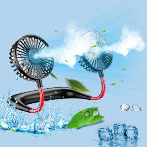 Rechargeable Mist Neck Fan