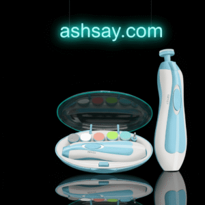 Baby Boss Electric Nail Filer & Trimmer | Safe Baby Nail Care Tool with LED Light – ashsay.com