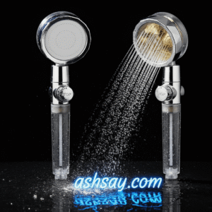 Turbo Propeller Water Saving Shower Head | High Pressure Double Turbo Fan Shower | Best Price in Pakistan – ashsay.com