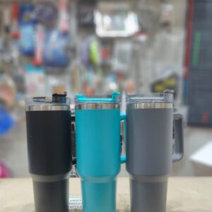 Large 40oz Matte Teal Insulated Tumbler for Hot & Cold Drinks