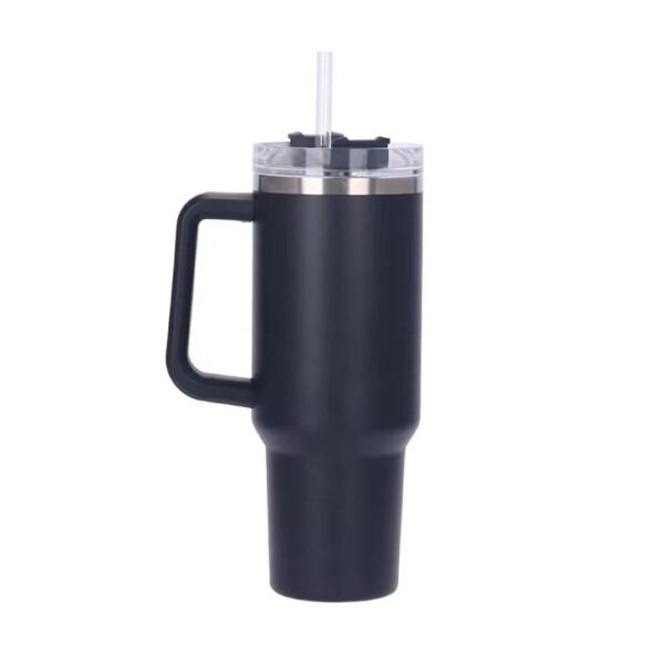 Large 40oz Matte Teal Insulated Tumbler for Hot & Cold Drinks
