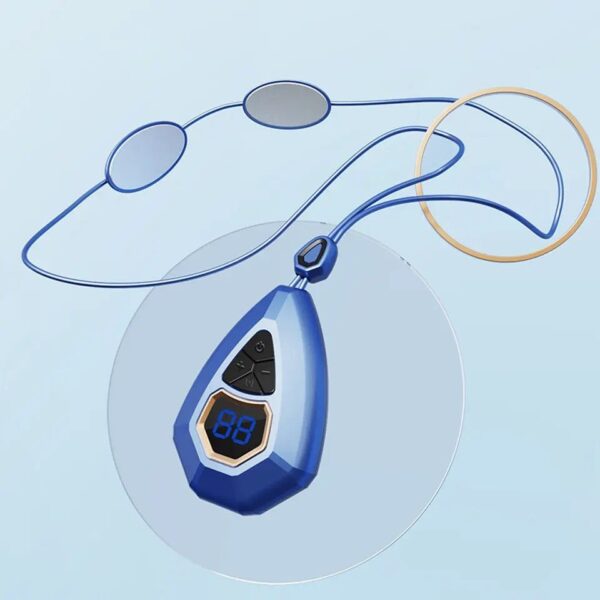 Smart Neck Massager with EMS Technology and Heat Therapy