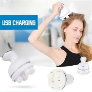 Electric Meridian Massage Device with 4 Moveable Clusters