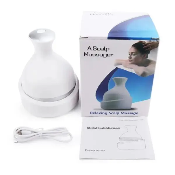 Electric Meridian Massage Device with 4 Moveable Clusters