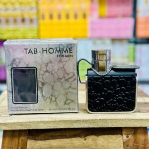 TAB Homme Men’s Perfume 100ML | Bold Black Eau de Parfum for Men