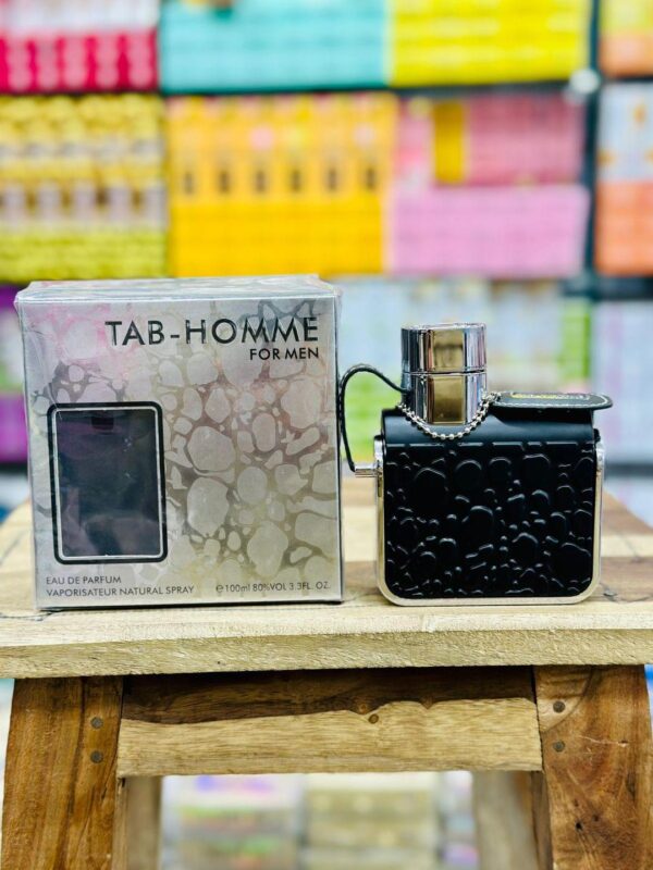 TAB Homme Men’s Perfume 100ML | Bold Black Eau de Parfum for Men