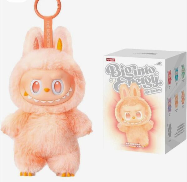 Labubu Plush Doll & Keychain – Multicolor Soft Toy for Kids & Collectors | Cute Portable Stuffed Animal Gift