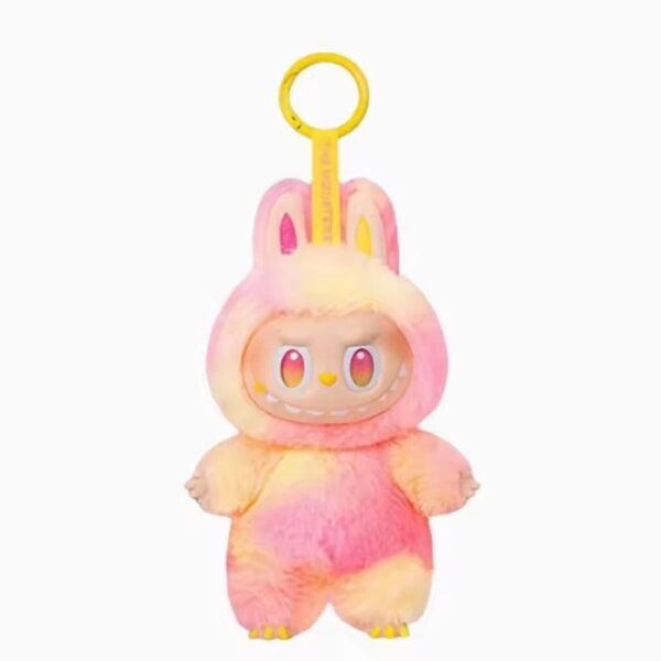 Labubu Plush Doll & Keychain – Multicolor Soft Toy for Kids & Collectors | Cute Portable Stuffed Animal Gift