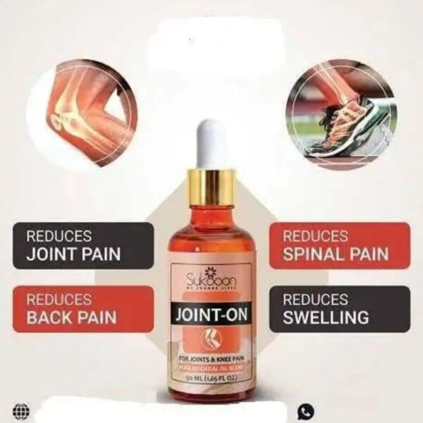 Joint On Pain Relief Oil – 30ml Natural Formula | Clinically-Proven Herbal Massage Oil