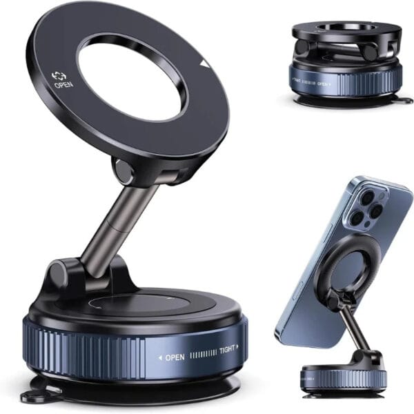 Metal Folding Magnetic Car Phone Holder